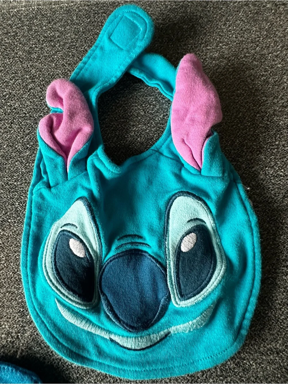 Disney Stitch Bibs 0-3 Months Snap Buttons